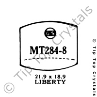 GS MT284-8 Watch Crystal