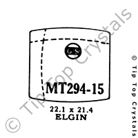 GS MT294-15 Watch Crystal