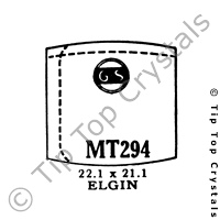 GS MT294 Watch Crystal