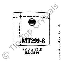 GS MT299-8 Watch Crystal