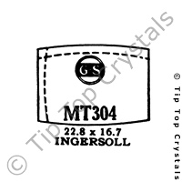 GS MT304 Watch Crystal