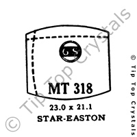 GS MT318 Watch Crystal