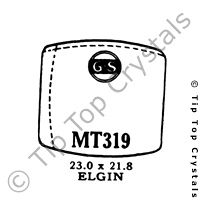 GS MT319 Watch Crystal