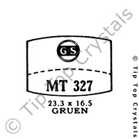 GS MT327 Watch Crystal