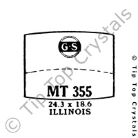 GS MT355 Watch Crystal