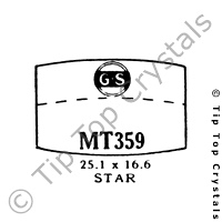 GS MT359 Watch Crystal