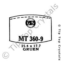 GS MT360-9 Watch Crystal
