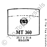 GS MT360 Watch Crystal