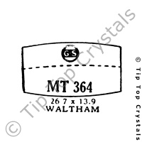 GS MT364 Watch Crystal