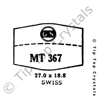 GS MT367 Watch Crystal