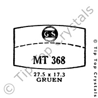 GS MT368 Watch Crystal