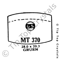 GS MT370 Watch Crystal