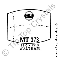 GS MT373 Watch Crystal