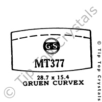 GS MT377 Watch Crystal