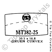 GS MT382-25 Watch Crystal