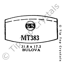 GS MT383 Watch Crystal