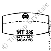 GS MT385 Watch Crystal