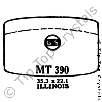 GS MT390 Watch Crystal