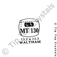 GS MY130 Watch Crystal