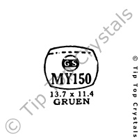 GS MY150 Watch Crystal