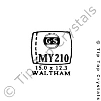 GS MY210 Watch Crystal