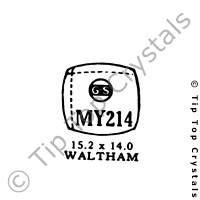 GS MY214 Watch Crystal