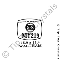 GS MY219 Watch Crystal
