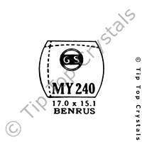 GS MY240 Watch Crystal