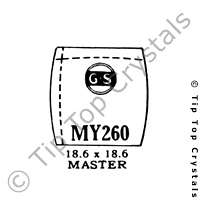 GS MY260 Watch Crystal