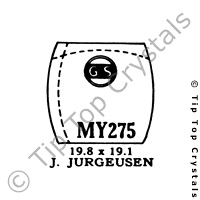 GS MY275 Watch Crystal