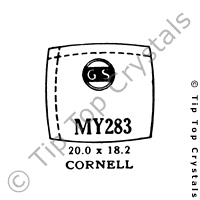 GS MY283 Watch Crystal