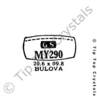 GS MY290 Watch Crystal