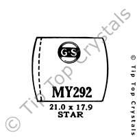 GS MY292 Watch Crystal