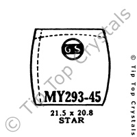 GS MY293-45 Watch Crystal