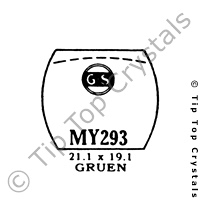 GS MY293 Watch Crystal