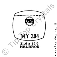 GS MY294 Watch Crystal