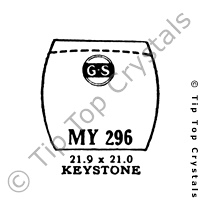 GS MY296 Watch Crystal