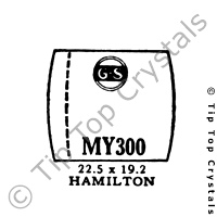 GS MY300 Watch Crystal