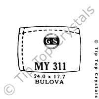 GS MY311 Watch Crystal