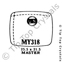 GS MY318 Watch Crystal