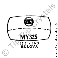 GS MY325 Watch Crystal
