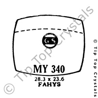 GS MY340 Watch Crystal