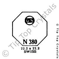 GS N380 Watch Crystal