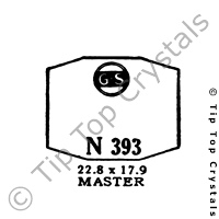 GS N393 Watch Crystal