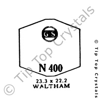 GS N400 Watch Crystal