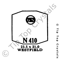 GS N410 Watch Crystal