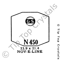 GS N450 Watch Crystal