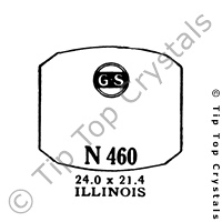 GS N460 Watch Crystal