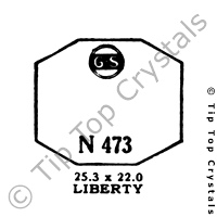 GS N473 Watch Crystal