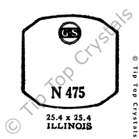 GS N475 Watch Crystal